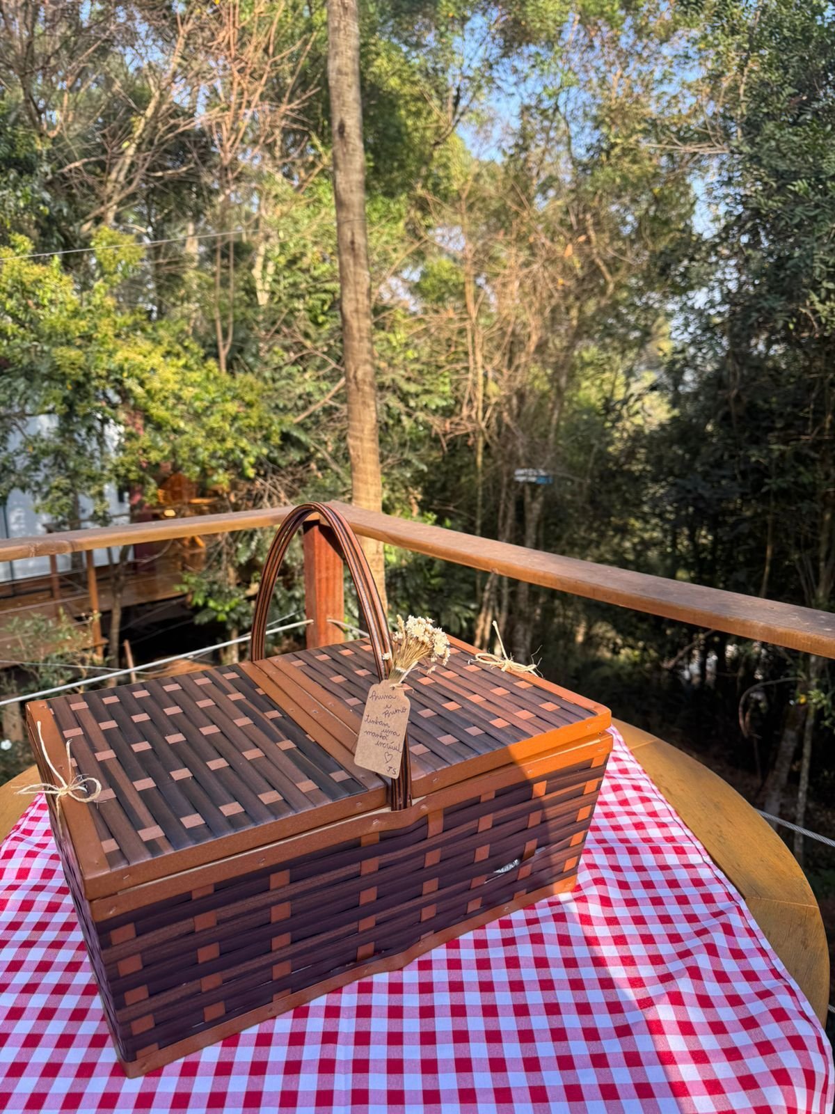 Cesta de café da manhã